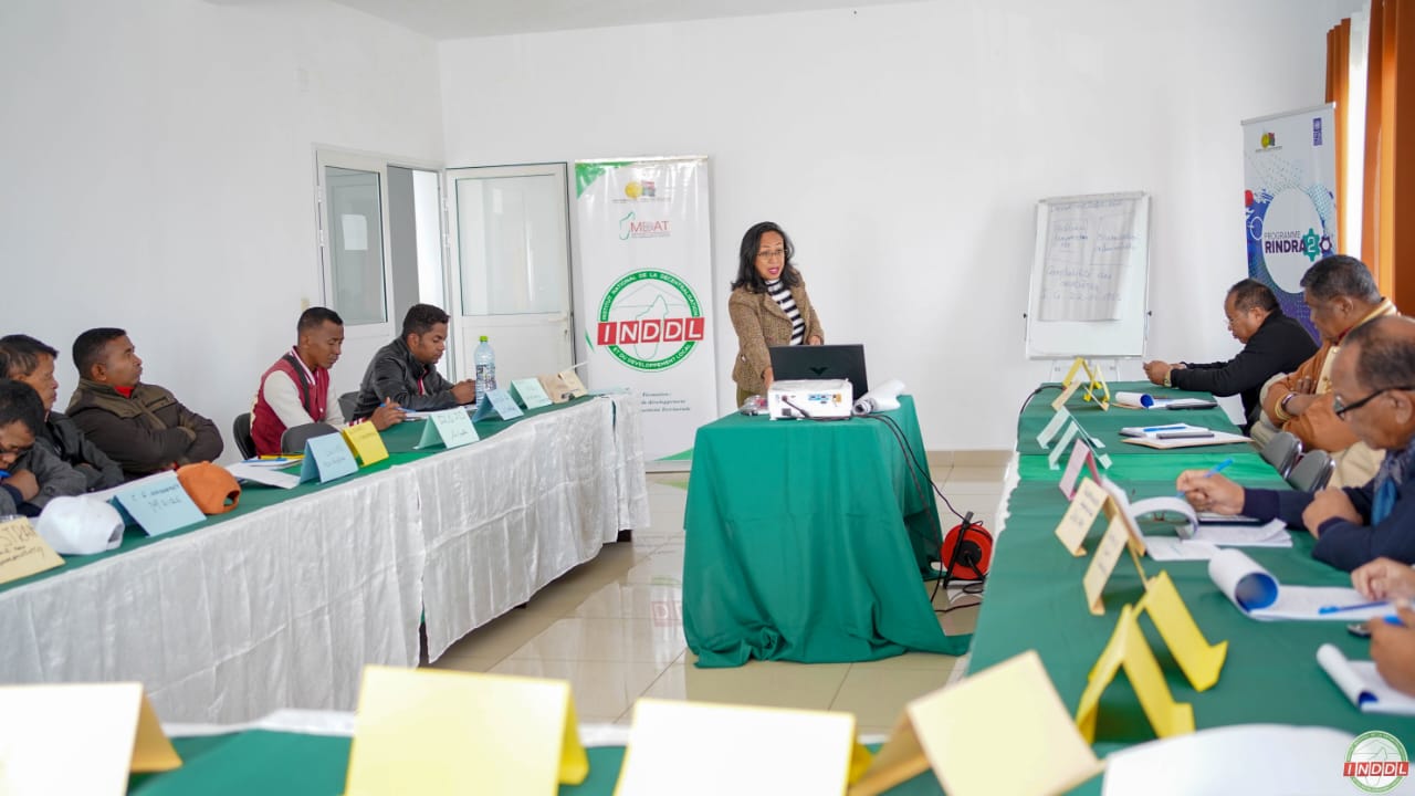 Formation des Communes en Gestion du territoire, Mobilisation des ressources et Gestion budgétaire avec RINDRA 2 du PNUD
